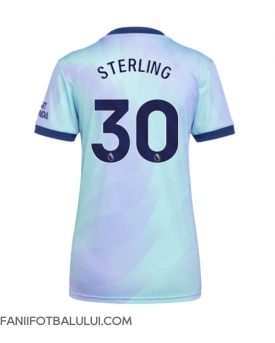 Arsenal Raheem Sterling #30 Tricou Fotbal Replică 2024-25 Femei Treilea